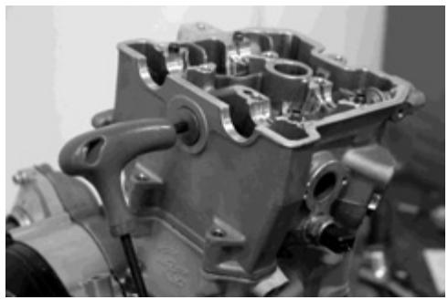 GAS GAS FSE 400 - Dismounting the engine - 31