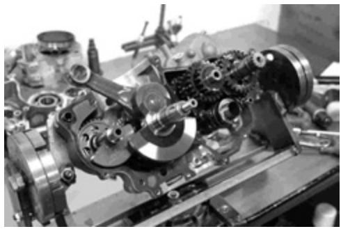 GAS GAS FSE 400 - Dismounting the engine - 76