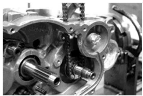 GAS GAS FSE 400 - Dismounting the engine - 91