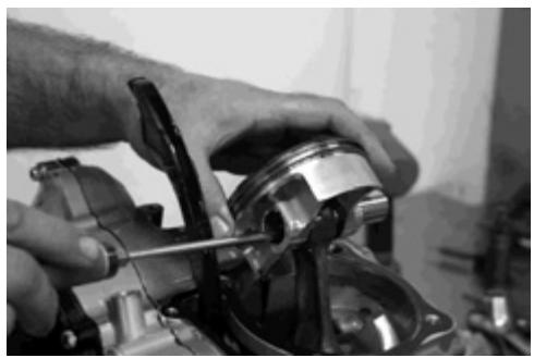GAS GAS FSE 400 - Dismounting the engine - 39