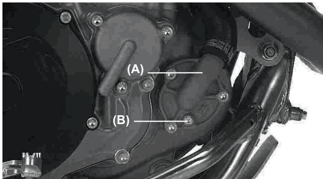 GAS GAS FSE 450 SM - Changing the coolant - 1
