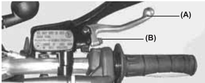 GAS GAS MC - Jeu du levier de frein avant - 1