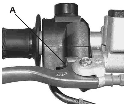 GAS GAS PAMPERA 125 - Position and play of the front brake lever - 1