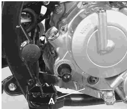 GAS GAS PAMPERA 125 - BRAKE PEDAL - 1