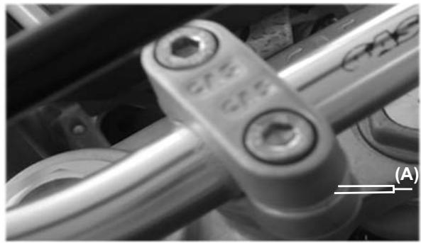 GAS GAS PAMPERA 400 - Handlebar position adjustment - 2