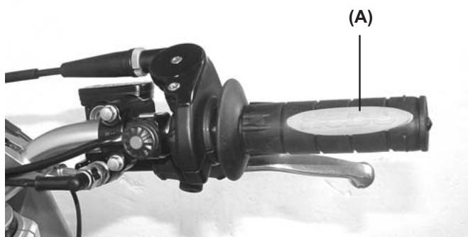 GAS GAS PAMPERA 400 - STOPPING THE MOTORCYCLE - 1