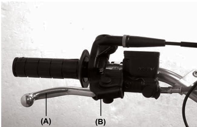 GAS GAS PAMPERA 400 - Play in front brake lever - 1