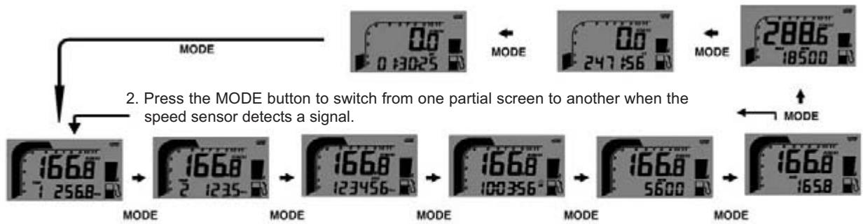 GAS GAS PAMPERA 400 - MODE BUTTON - 1