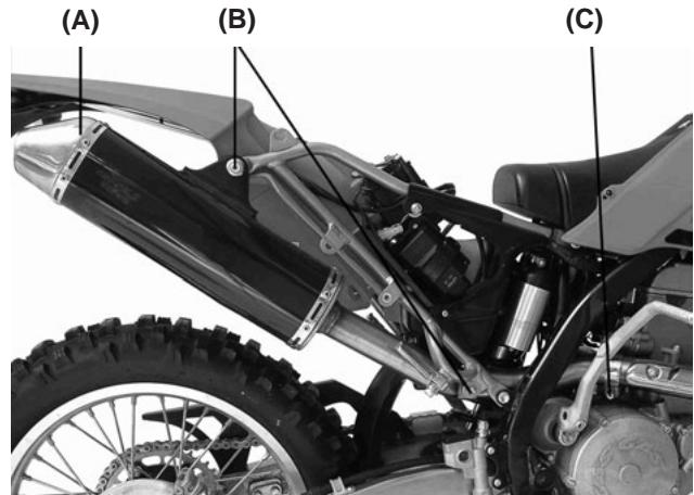 GAS GAS PAMPERA 450 - Changing the silencer - 1