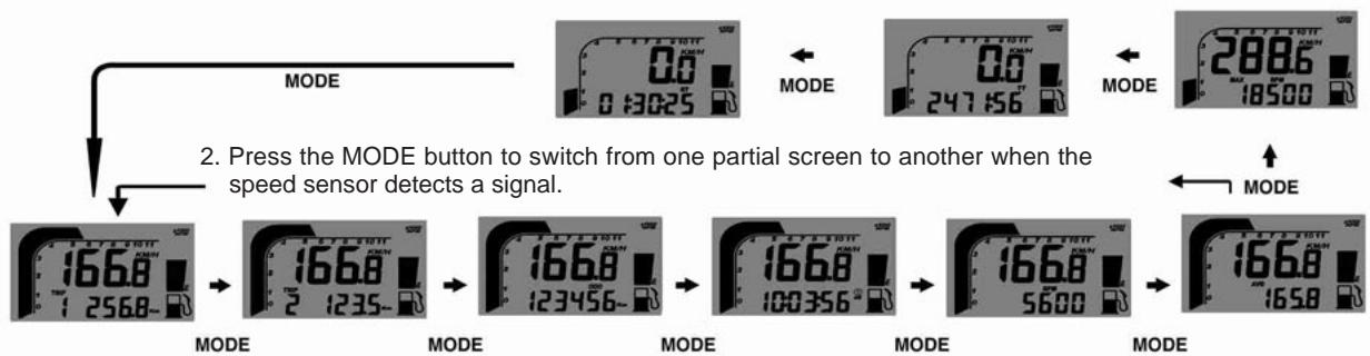 GAS GAS PAMPERA 450 - MODE BUTTON - 1