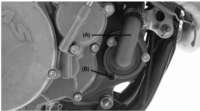 GAS GAS PAMPERA 450 - Changing the coolant - 1