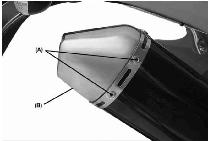 GAS GAS PAMPERA 450 - Changing the silencer packing - 1