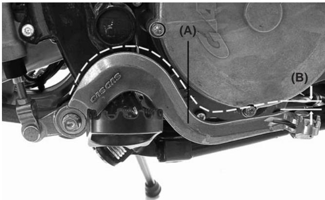 GAS GAS PAMPERA 450 - Rear brake pedal - 1