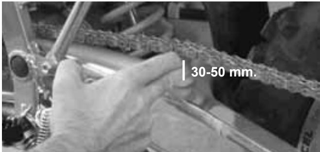 GAS GAS SM - Vérification de la tension - 1