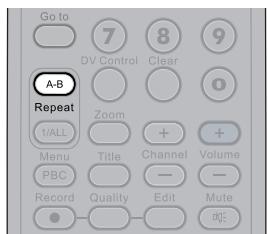 MUSTEK DVD-R580 - Repeating a Music Sequence Between Two Specific Times (A-B Repeat) - 1