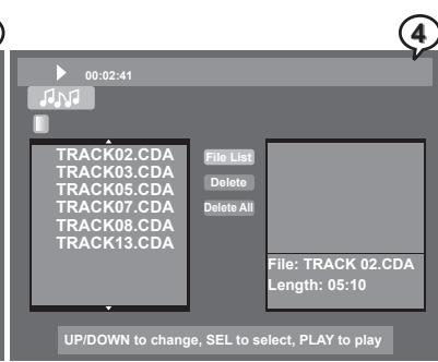 MUSTEK DVD-R580 - Adding Parts of Audio CD Tracks into Play List - 4