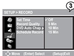 MUSTEK DVD-R580 - DVD Auto Chapter Setting - 2