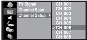 MUSTEK DVD-R580 - Channel Setup Setting - 6