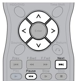 MUSTEK DVD-R580 - Pause, Next and Prev. - 1