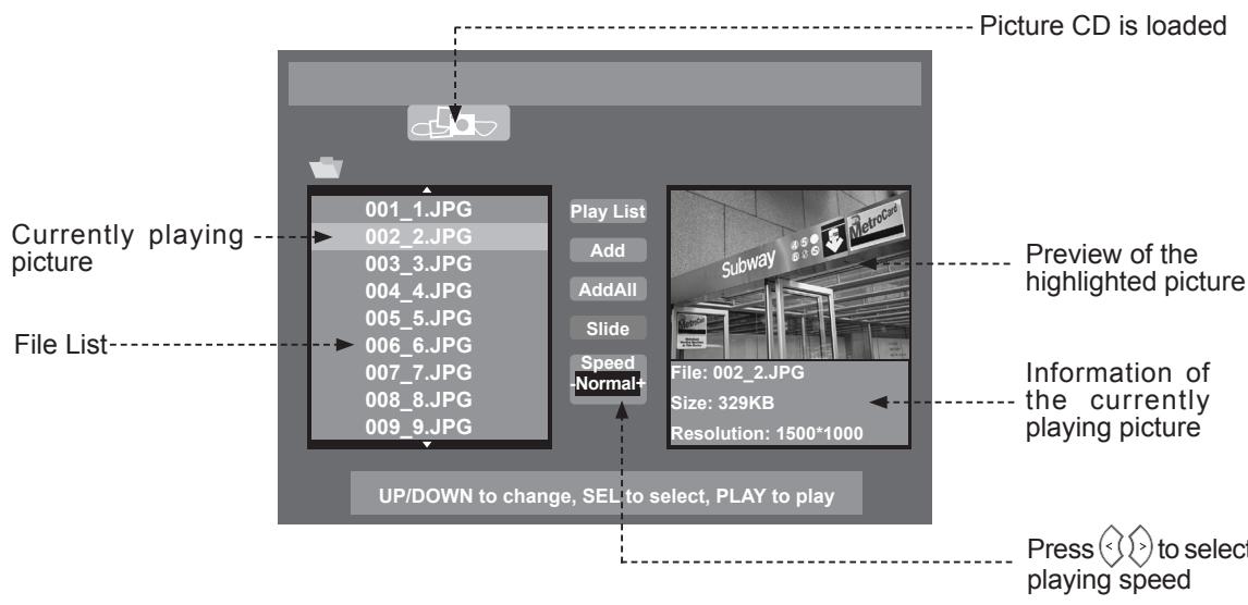 MUSTEK DVD-R580 - Stopping Playback to Display the File List - 1
