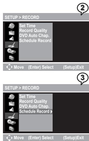 MUSTEK DVD-R580 - Schedule Record Setting - 3