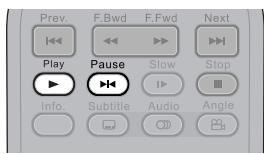 MUSTEK DVD-R580 - Pausing Playback - 1