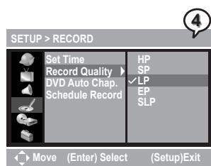MUSTEK DVD-R580 - Record Quality Setting - 3