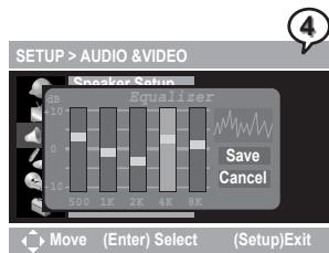MUSTEK DVD-R580 - Equalizer Setting - continued - 1