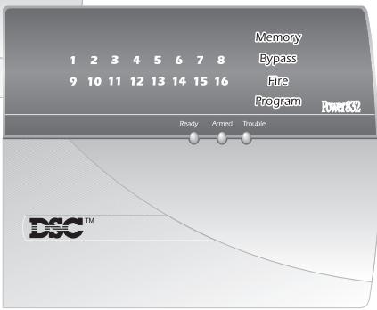 DSC PC5015 - PC5516(Z) LED Keypad - 1