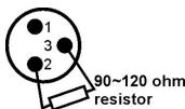 JBSYSTEMS ATLAS - Electrical installation in DMX-mode: - 1