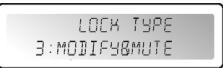 JBSYSTEMS DPL6 - - Type de verrouillage : sur les modifications et la fonction MUTE (modify & MUTE) - 5