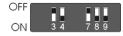 JBSYSTEMS LED PIPE RGB 230V - dB MODE (DIP3 = OFF - DIP4 = ON) - 7