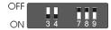 JBSYSTEMS LED PIPE RGB 230V - HOLD MODE (DIP3 = ON - DIP4 = ON) - 1