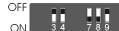 JBSYSTEMS LED PIPE RGB 230V - AUTO MODUS (DIP3 = OFF - DIP4 = OFF) - 2