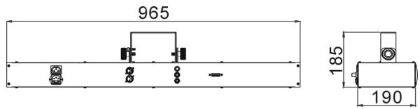 JBSYSTEMS LED QUADRA BEAM - Mains Input: - 1