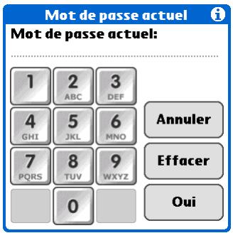 PALM LIFEDRIVE - Suppression d'un mot de passe - 1