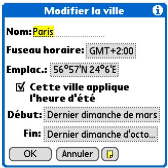 PALM LIFEDRIVE - Ajout de villes - 4