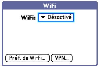 PALM LIFEDRIVE - Configuration d'un réseau périphérique à périphérique wi-fi - 1