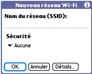 PALM LIFEDRIVE - Configuration d'un réseau périphérique à périphérique wi-fi - 5