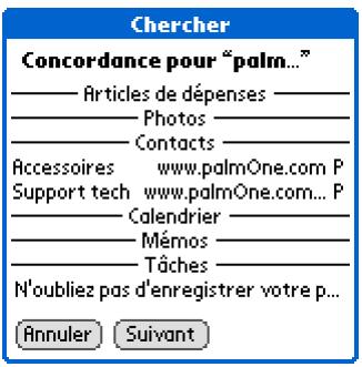 PALM LIFEDRIVE - Recherche d'informations - 3