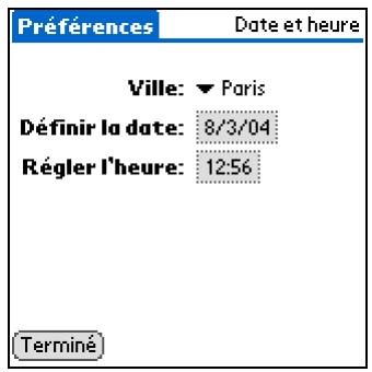 PALM LIFEDRIVE - Sélection d'une ville - 2