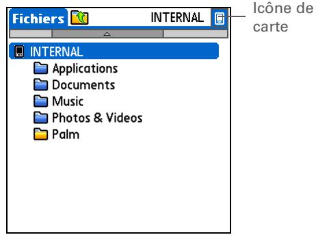 PALM LIFEDRIVE - Utilisation de fichiers - 2