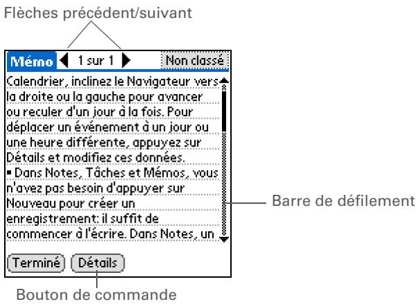 PALM LIFEDRIVE - Commandes d'applications - 1