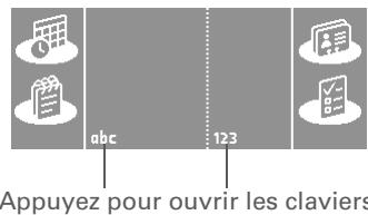 PALM LIFEDRIVE - Saisie d'informations à l'aide du clavier logiciel - 2