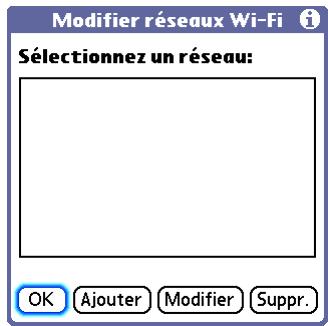 PALM LIFEDRIVE - Ajoutez ou modifiez un réseau : - 1