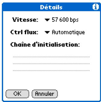 PALM LIFEDRIVE - Saisissez les paramètres de base : - 1