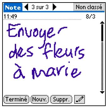 PALM LIFEDRIVE - Définition d'une alarme - 3