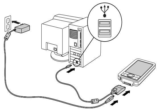 PALM LIFEDRIVE - Connectez notre périphérique : - 1