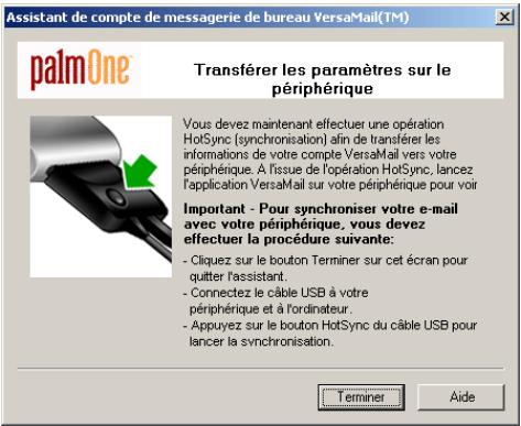 PALM LIFEDRIVE - Transfert de paramètres à partir d'un compte existant Windows uniquement - 3