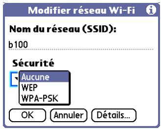 PALM LIFEDRIVE - Nouveau réseau wi-fi - 2